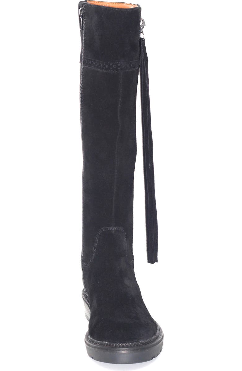 Gentle Souls Wheron Knee High Boot, Alternate, color, Black Suede