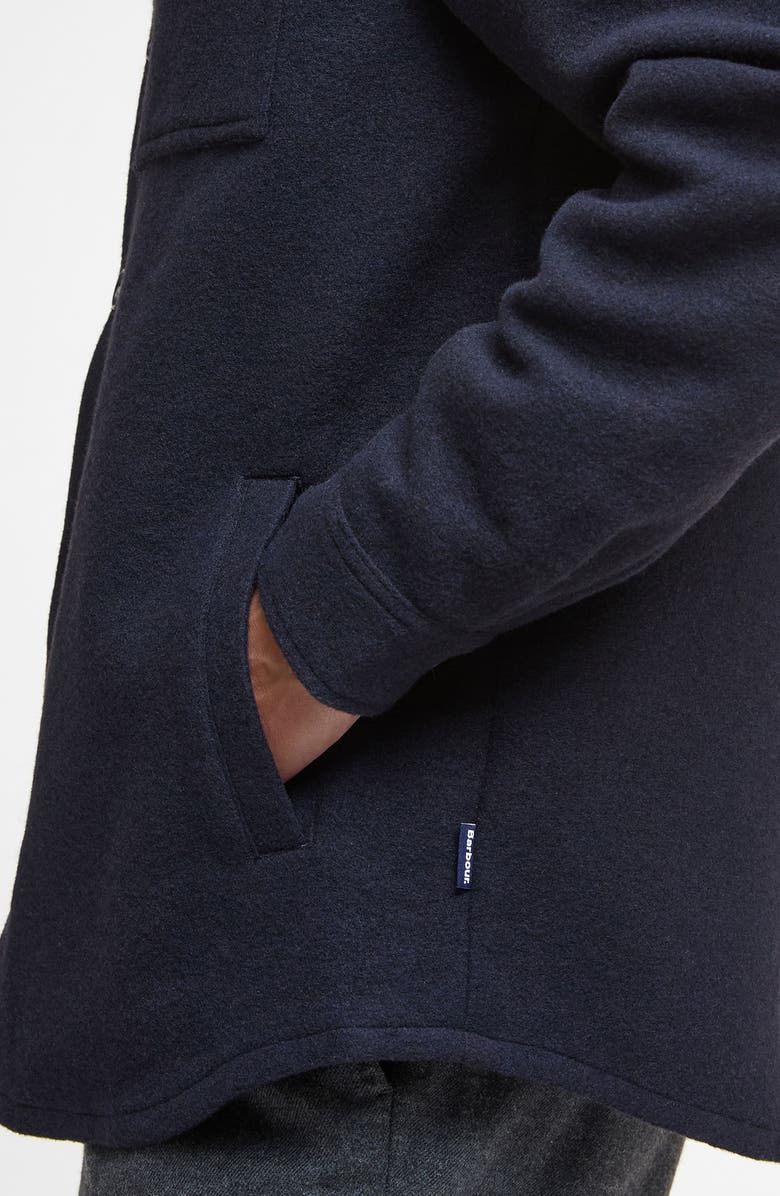 Barbour Marlow Tailored Overshirt, Alternate, color, Navy Marl