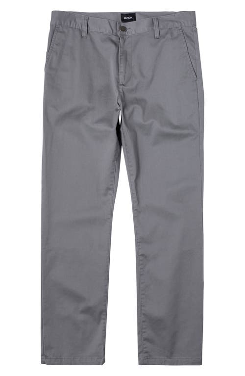 RVCA Kids' Weekend Stretch Pants in Smoke 