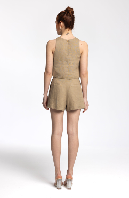 Monlicia Lena Linen Top