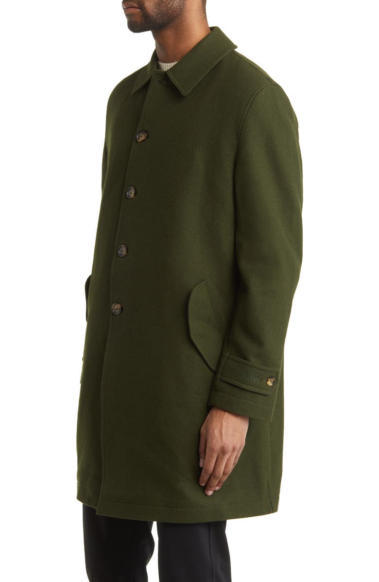 FORET Shelter Wool Blend Overcoat, Alternate, color, 