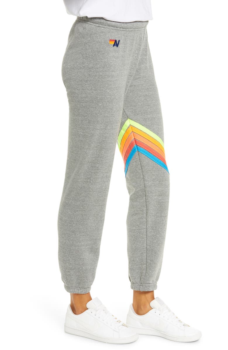 Aviator Nation Chevron Stripe Joggers, Alternate, color, 