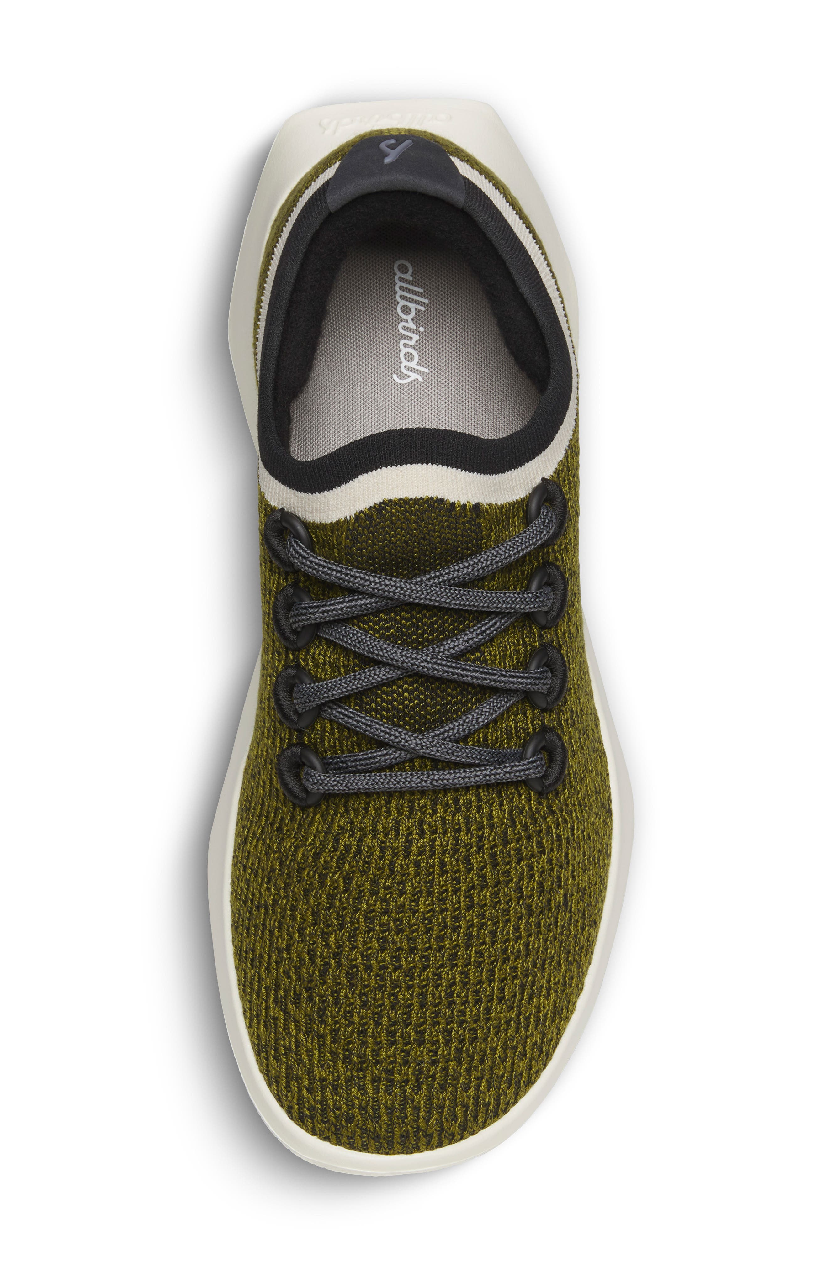 Allbirds Tree Dasher 2 Sneaker, Alternate, color, Chasm Green/ Stony Cream