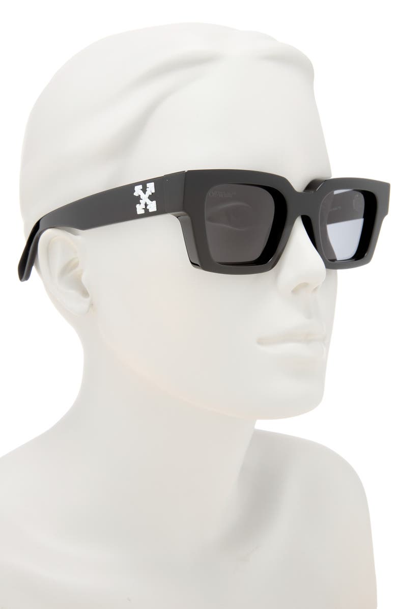 Off-White Virgil 50mm Square Sunglasses, Alternate, color, 