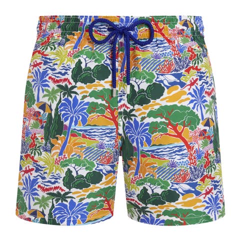 Men Swim Shorts Seaside Life