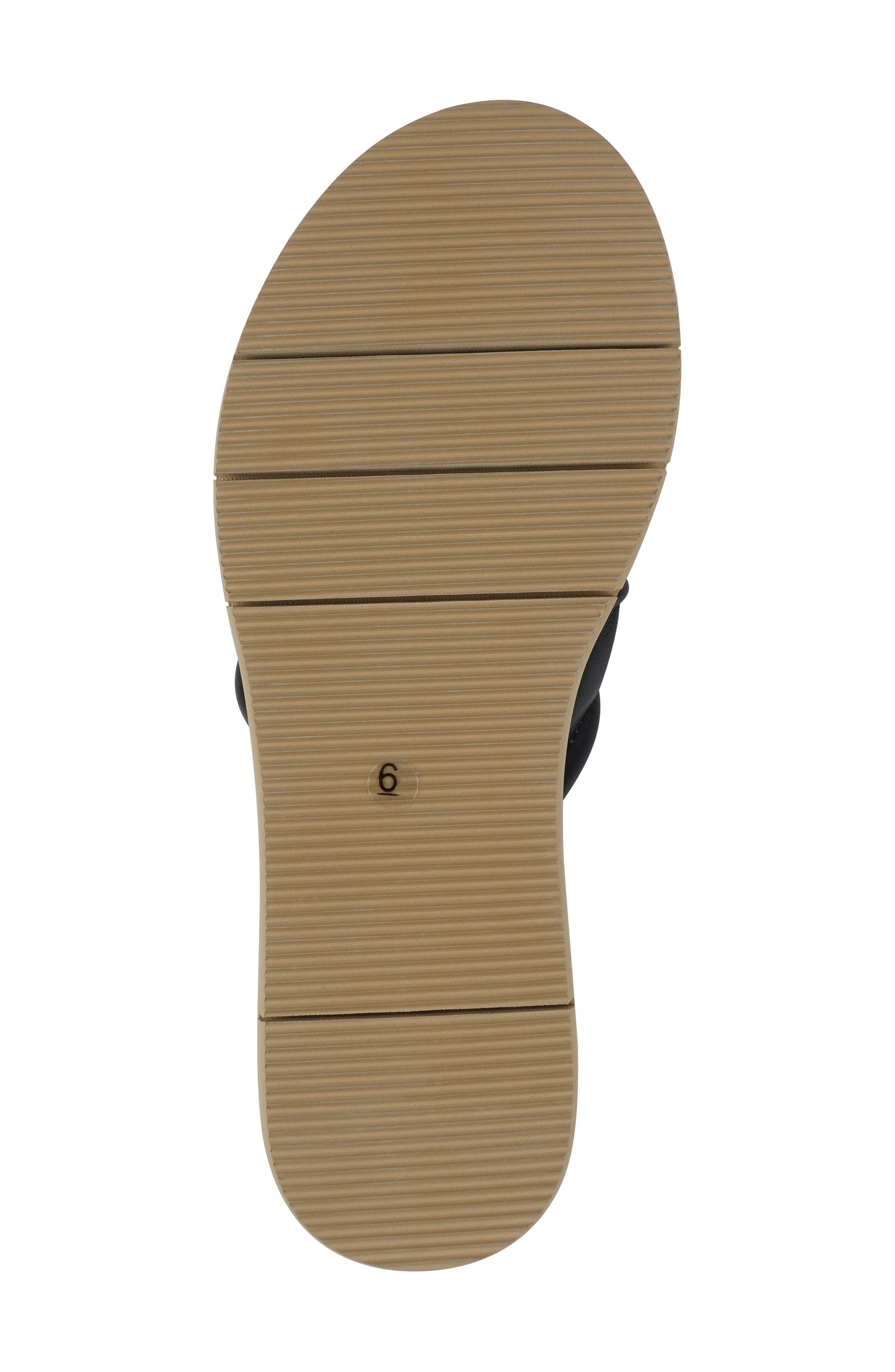 National Comfort Marieller Platform Slide Sandal, Alternate, color, Black Leather