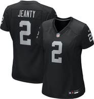 Nike Women's Nike Ashton Jeanty Black Las Vegas Raiders 2025 NFL Draft First Round Pick  Team Game Jersey
