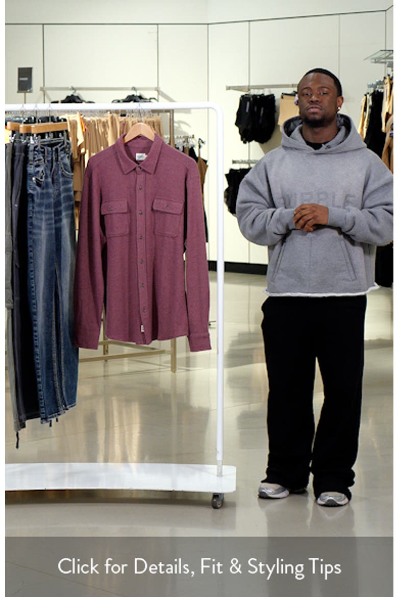 Dunewood Stretch Flannel Button-Up Shirt video