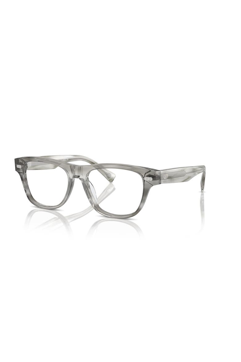 54mm Rectangle optical glasses, Main, color, Grey