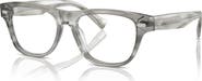 Brunello Cucinelli 54mm Rectangle optical glasses