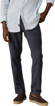 Faherty Slim Straight Leg Stretch Terry Cloth Pants