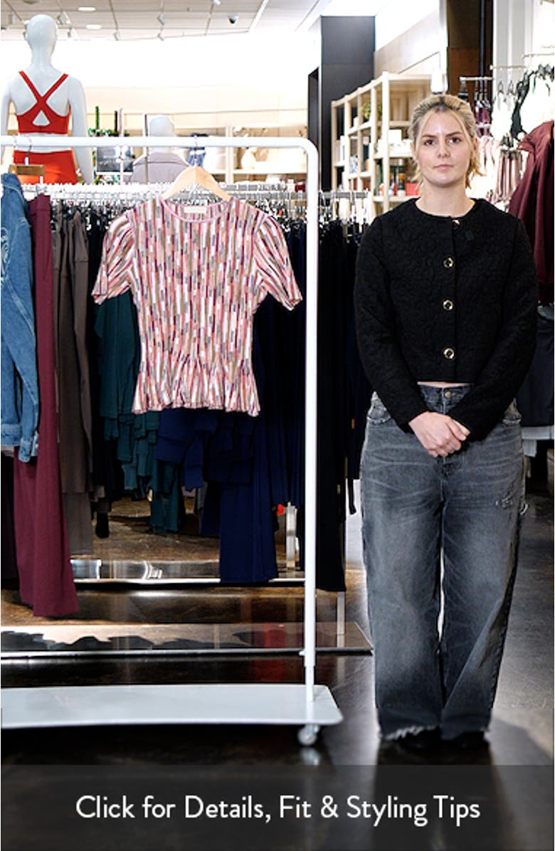 Samira Mulitcolor Short Sleeve Top, sales video thumbnail