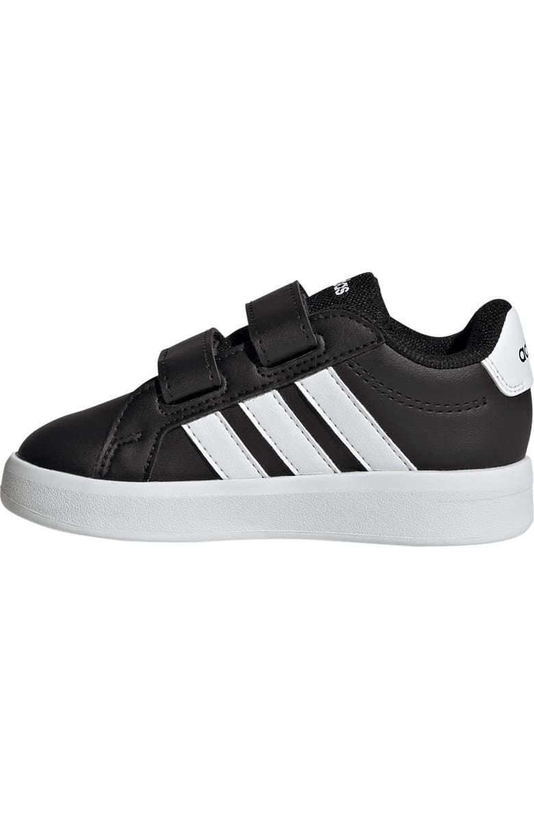 adidas Kids' Grand Court Sneaker, Alternate, color, Black/ Footwear White