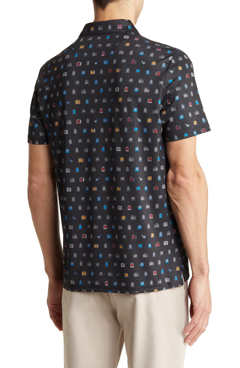 ORIGINAL PENGUIN GOLF TV Print Golf Polo, Alternate, color,