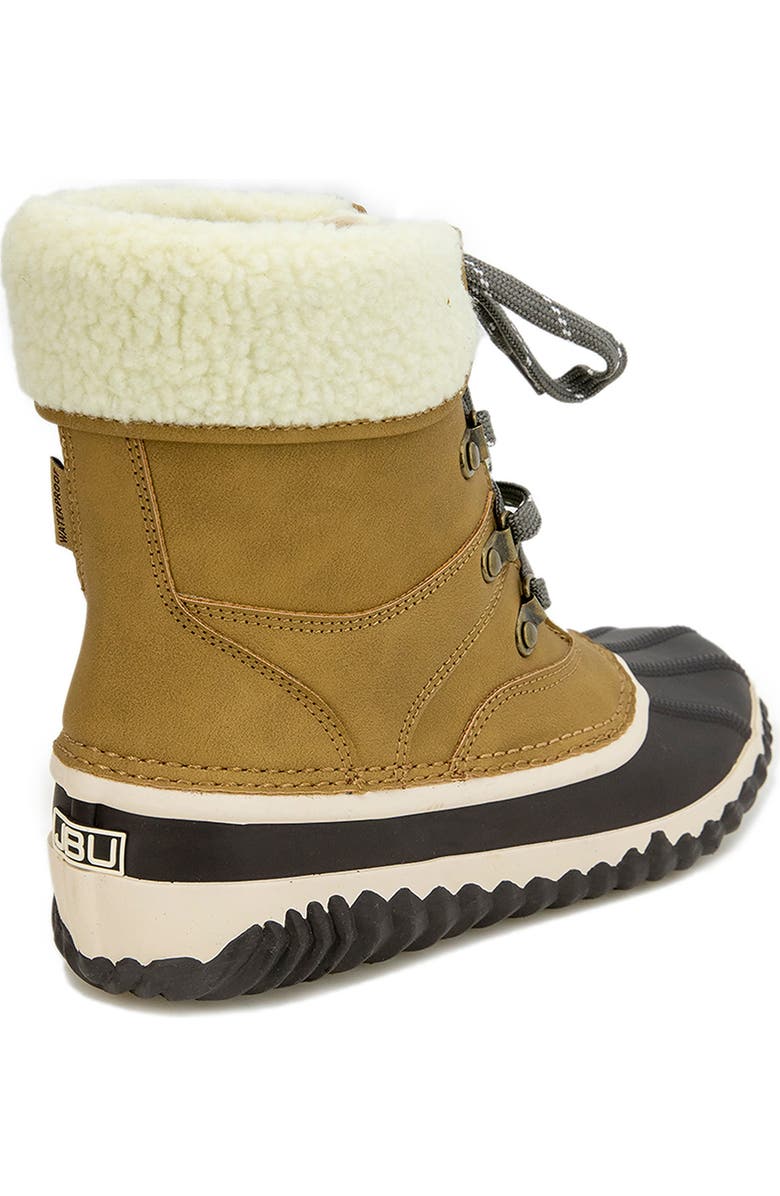 Jambu Lizzy Faux Shearling Lined Waterproof Duck Boot, Alternate, color,