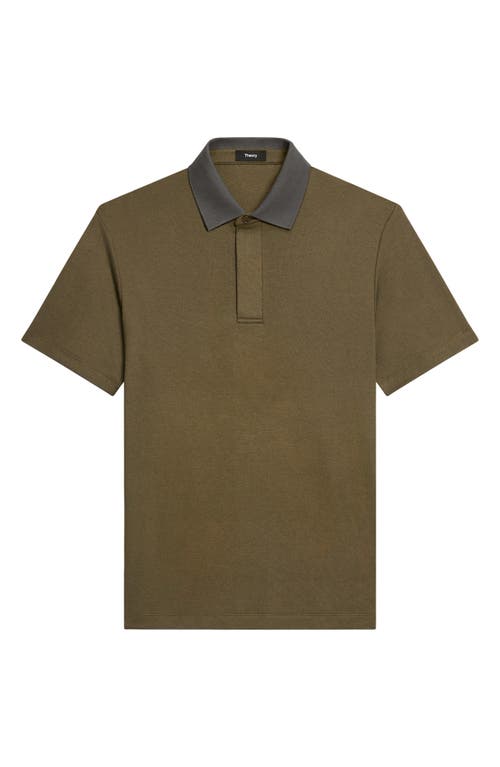 Theory Kayser Anemone Milano Polo In Green