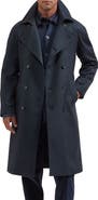 Bugatchi Cotton Double Breasted Coat