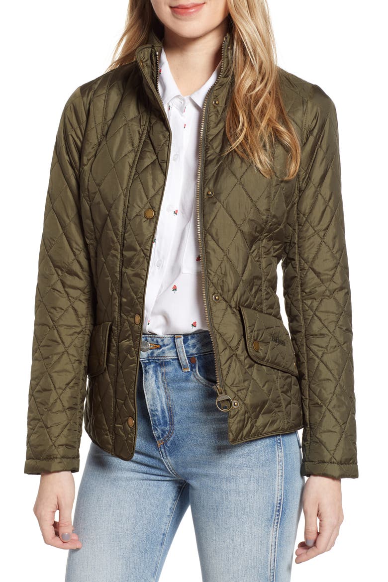 Flyweight Quilted Jacket, Main, color, OLIVE