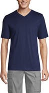 Lands' End Super-T Short Sleeve V-Neck T-Shirt