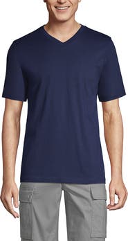 Lands' End Super-T Short Sleeve V-Neck T-Shirt