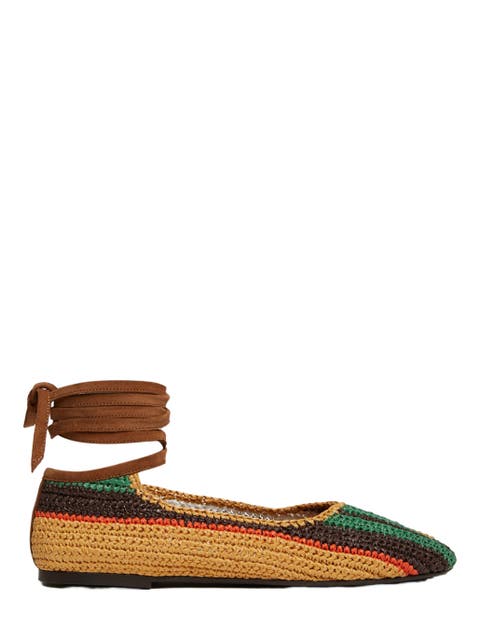Ballerina Flats Multicolor Chocolate