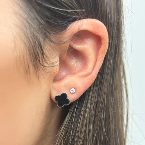 The Lovery Fine Jewelry Round Diamond Stud Earrings In Metallic