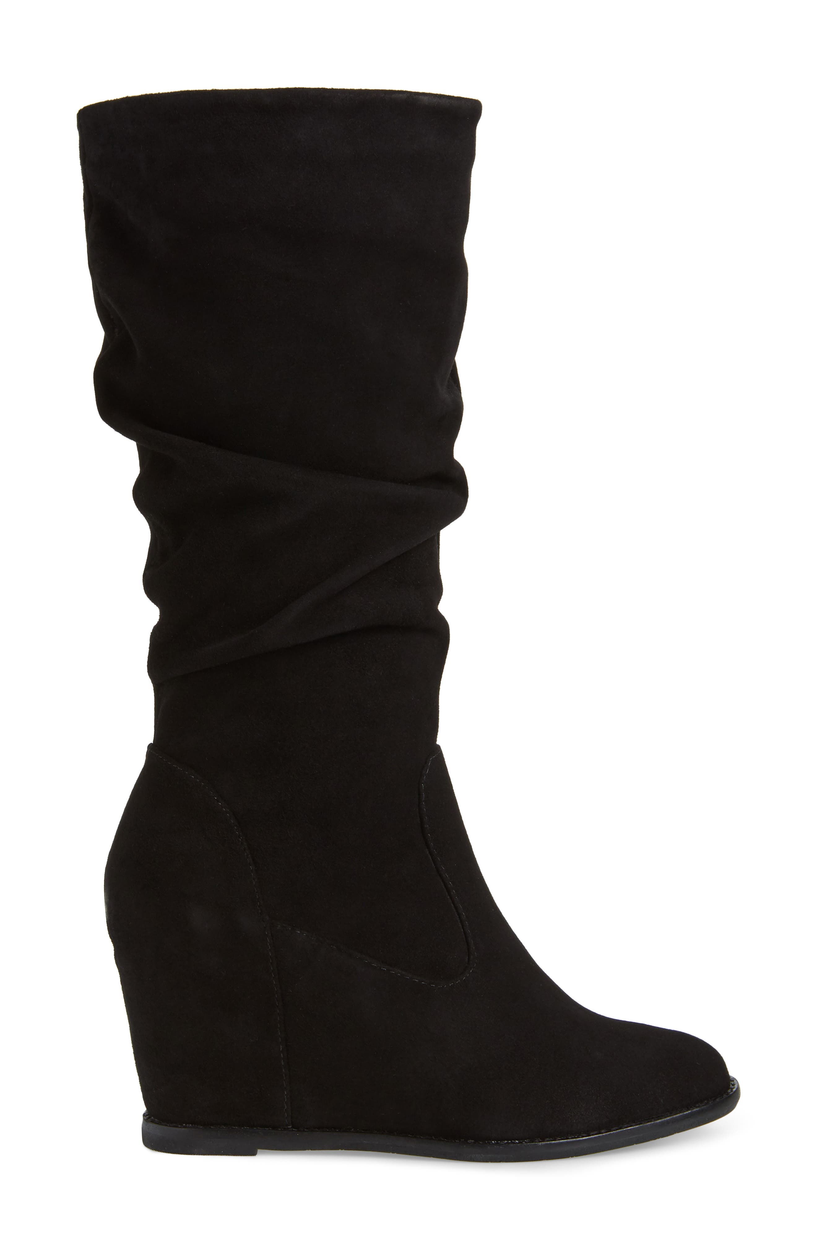 Johnston & Murphy Nicole Wedge Boot, Alternate, color, 