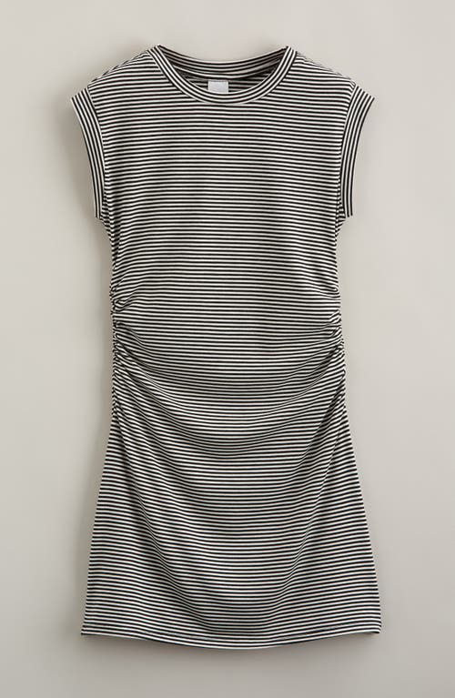 Nordstrom Kids' Ruched Knit Dress In Blue