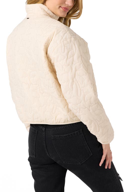 O'neill Pippin Water Repellent Quilted Jacket In Neutral
