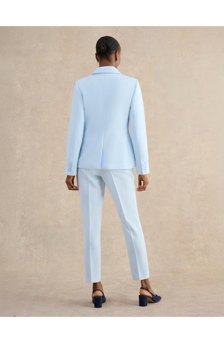 HOBBS LONDON Keighley Single-Button Tailored Blazer, Alternate, color, Pale Blue