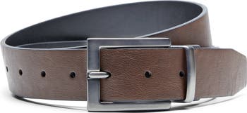 Smooth Faux Leather Belt