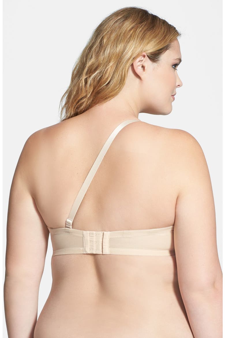 Molded Underwire Convertible Strapless Bra, Alternate, color, NUDE