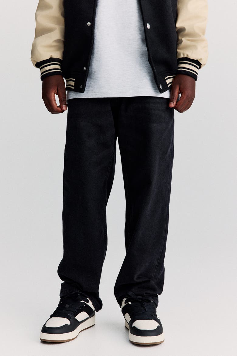 Loose Fit Jeans, Alternate, color, Denim black