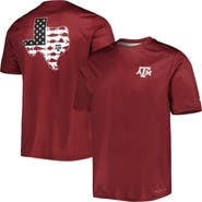 Columbia Men's Columbia Maroon Texas A&M Aggies Terminal Tackle Omni-Shade T-Shirt