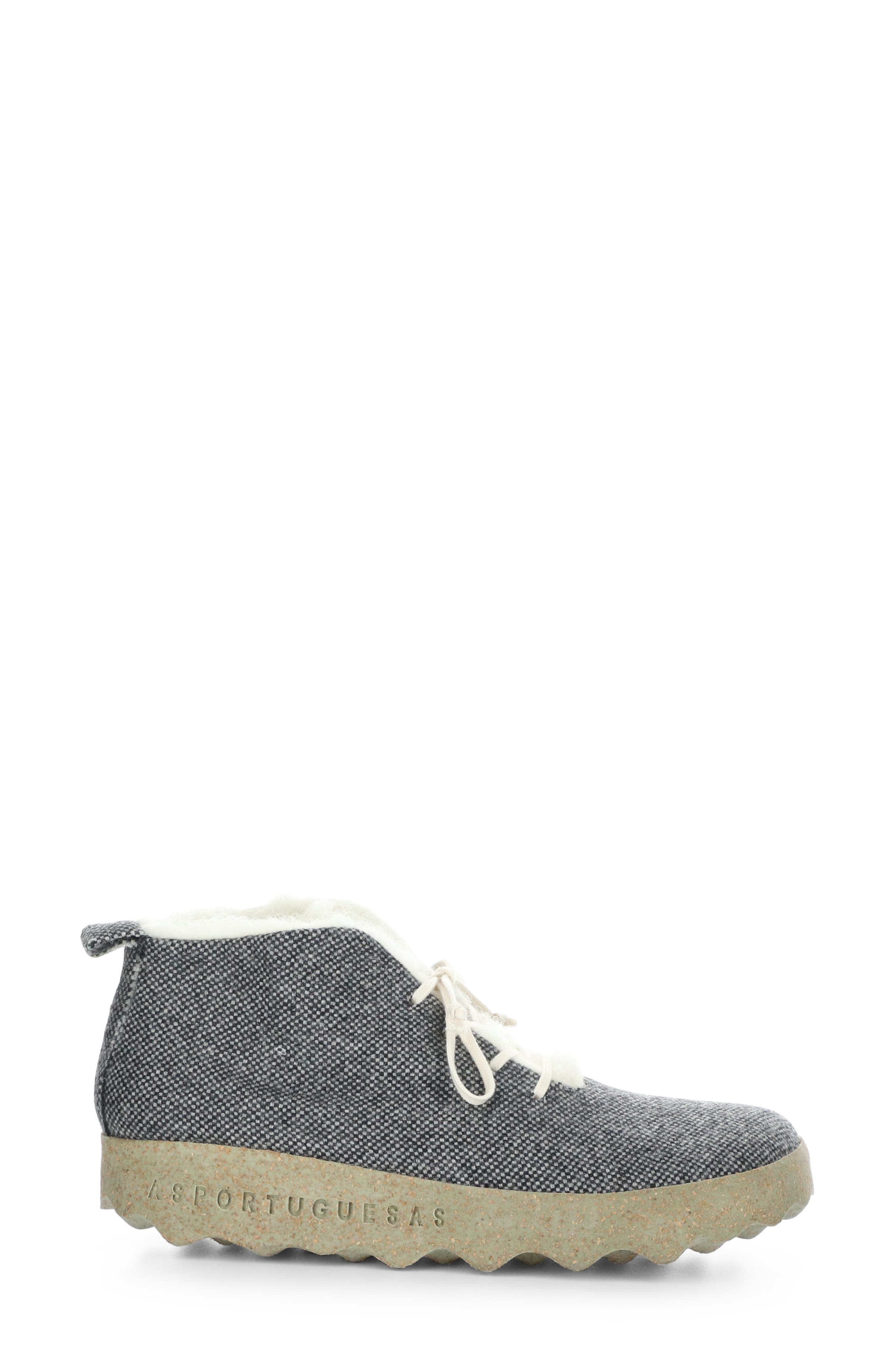Asportuguesas by Fly London Cake Wool Blend Lace-Up Bootie, Alternate, color, 