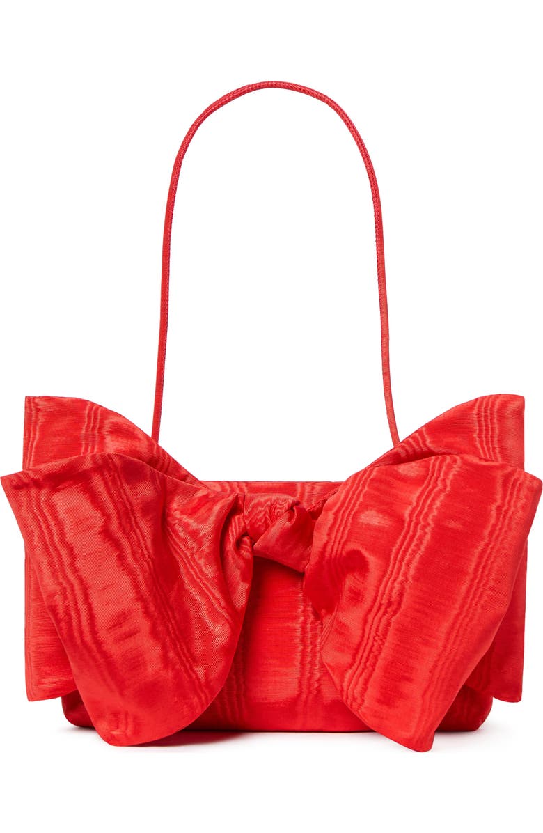 Loeffler Randall Valerie Bow Clutch, Main, color, Red