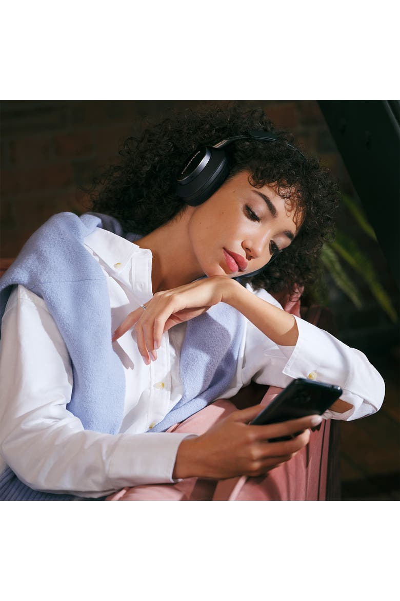 Px8 Wireless Bluetooth Over-Ear Headphones with Active Noise Cancellation, Alternate, color, Black