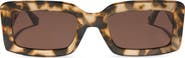 DIFF Katie 52mm Gradient Rectangle Sunglasses
