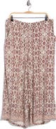 MAX STUDIO Print Crop Wide Leg Pants