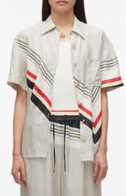 3.1 Phillip Lim NY Liberty Silk Camp Shirt