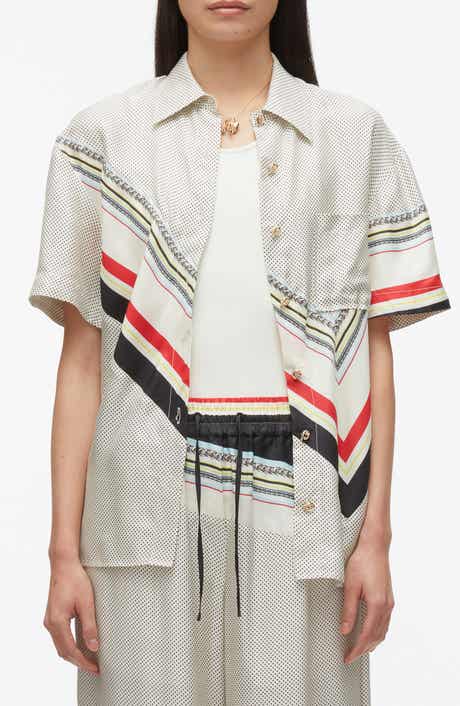 NY Liberty Silk Camp Shirt