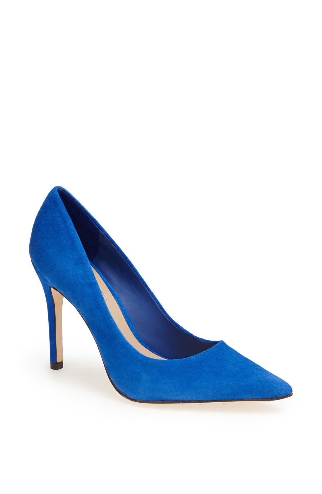 Charles David 'Katya' Suede Pump, Main, color, ELECTRIC BLUE SUEDE