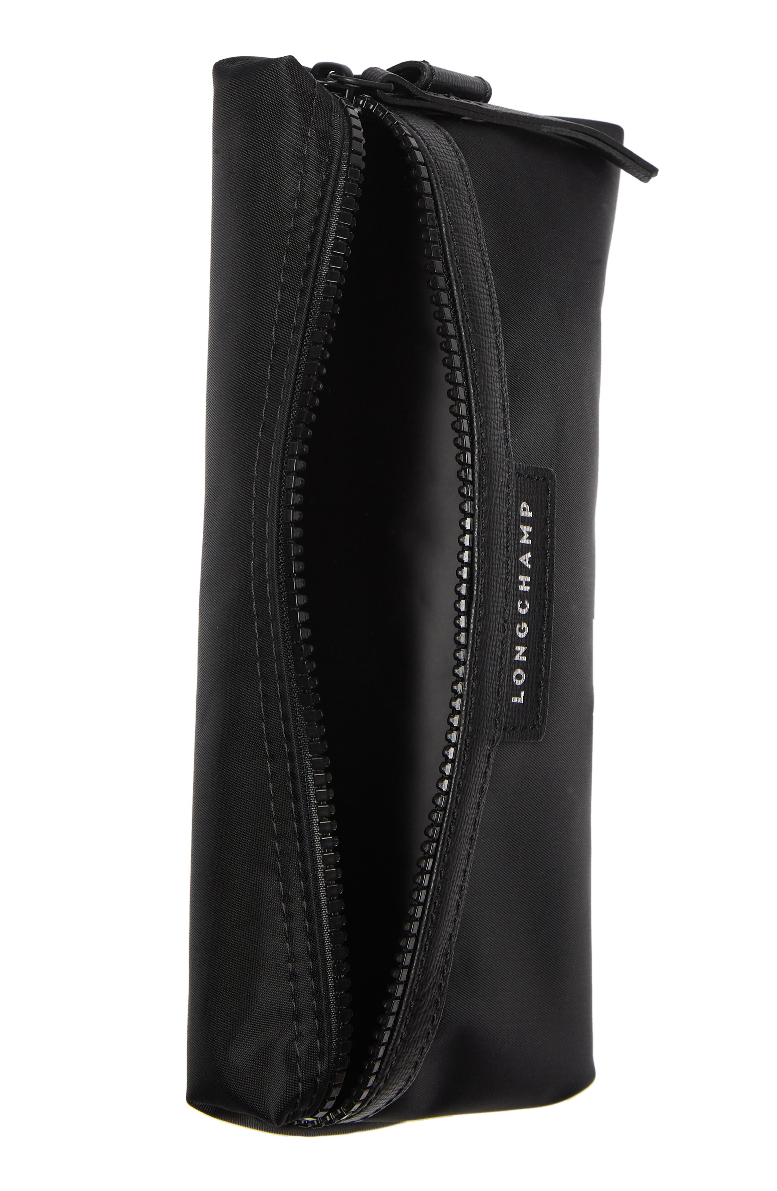 Longchamp Le Pliage Neo Cosmetics Case, Alternate, color, Black