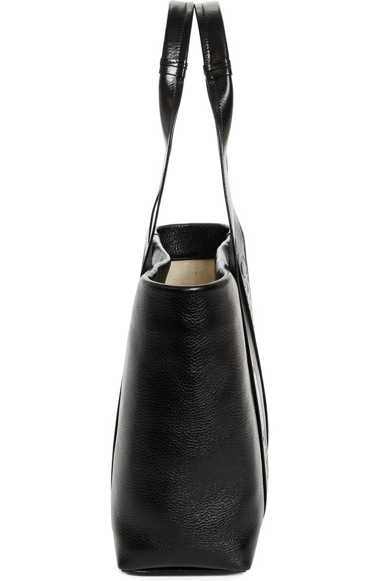 Chloé Woody Leather Tote, Alternate, color,