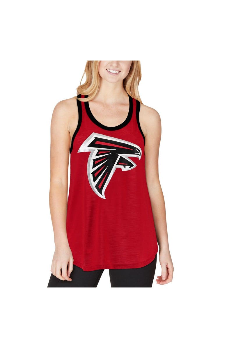G-III 4HER BY CARL BANKS Women's G-III 4Her by Carl Banks Red Atlanta Falcons Tater Tank Top, Alternate, color, 