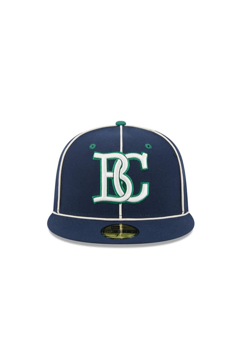Men's New Era  Navy Altoona Curve Theme Nights 59FIFTY Fitted Hat, Alternate, color, Navy
