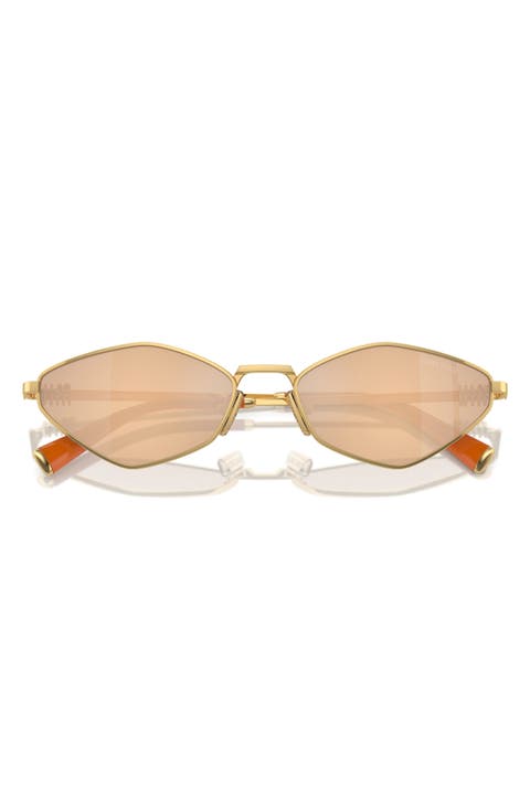 56mm Irregular Sunglasses