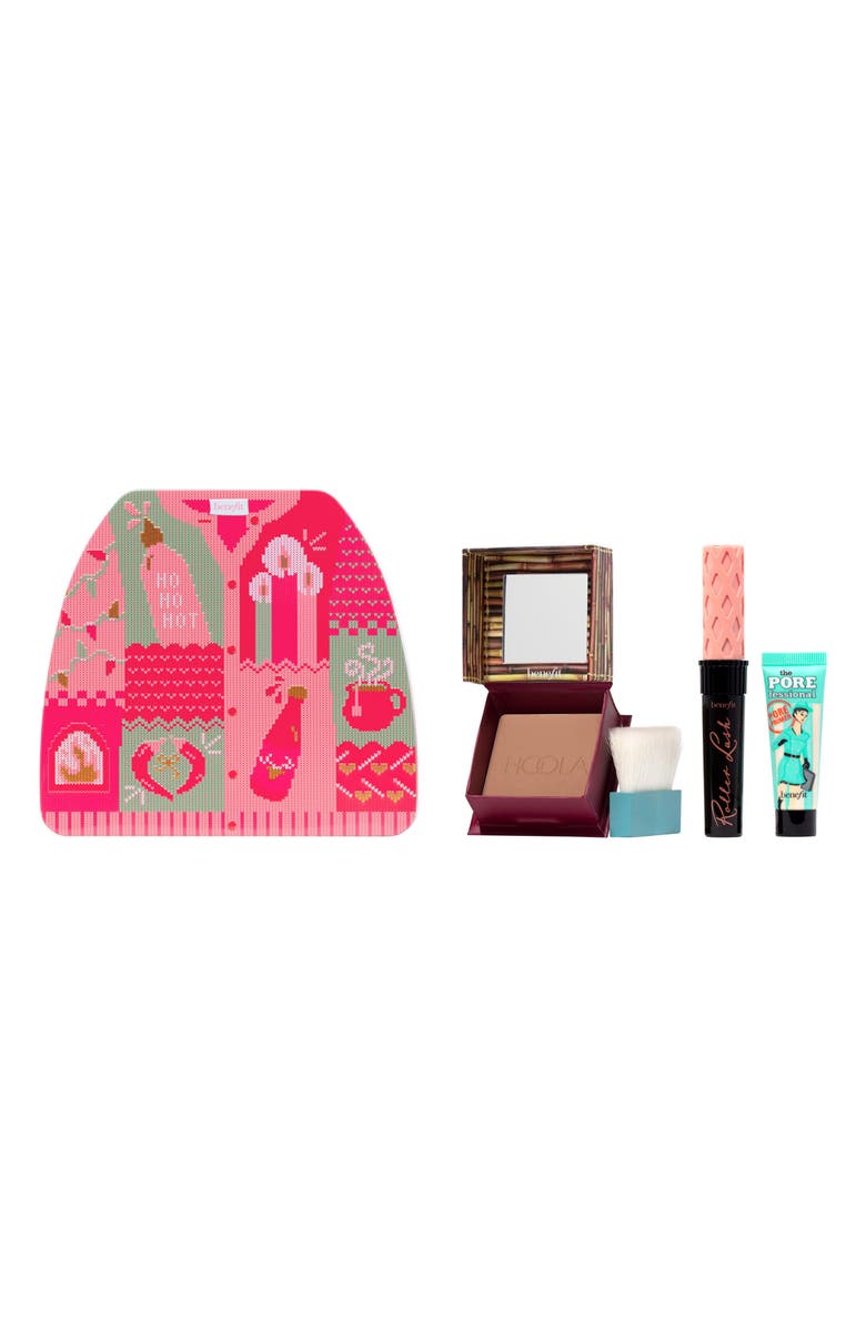 Benefit Cosmetics Benefit Hot for the Holidays Mascara, Bronzer & Primer Set, Alternate, color, 