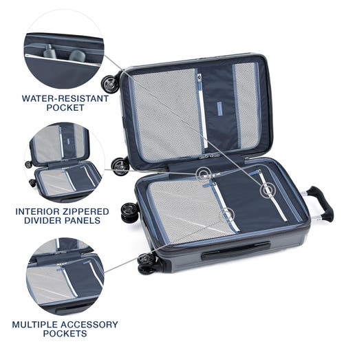 Travelpro Platinum Elite Hardside Expandable Carry-on 21-inch Spinner In Vintage Grey