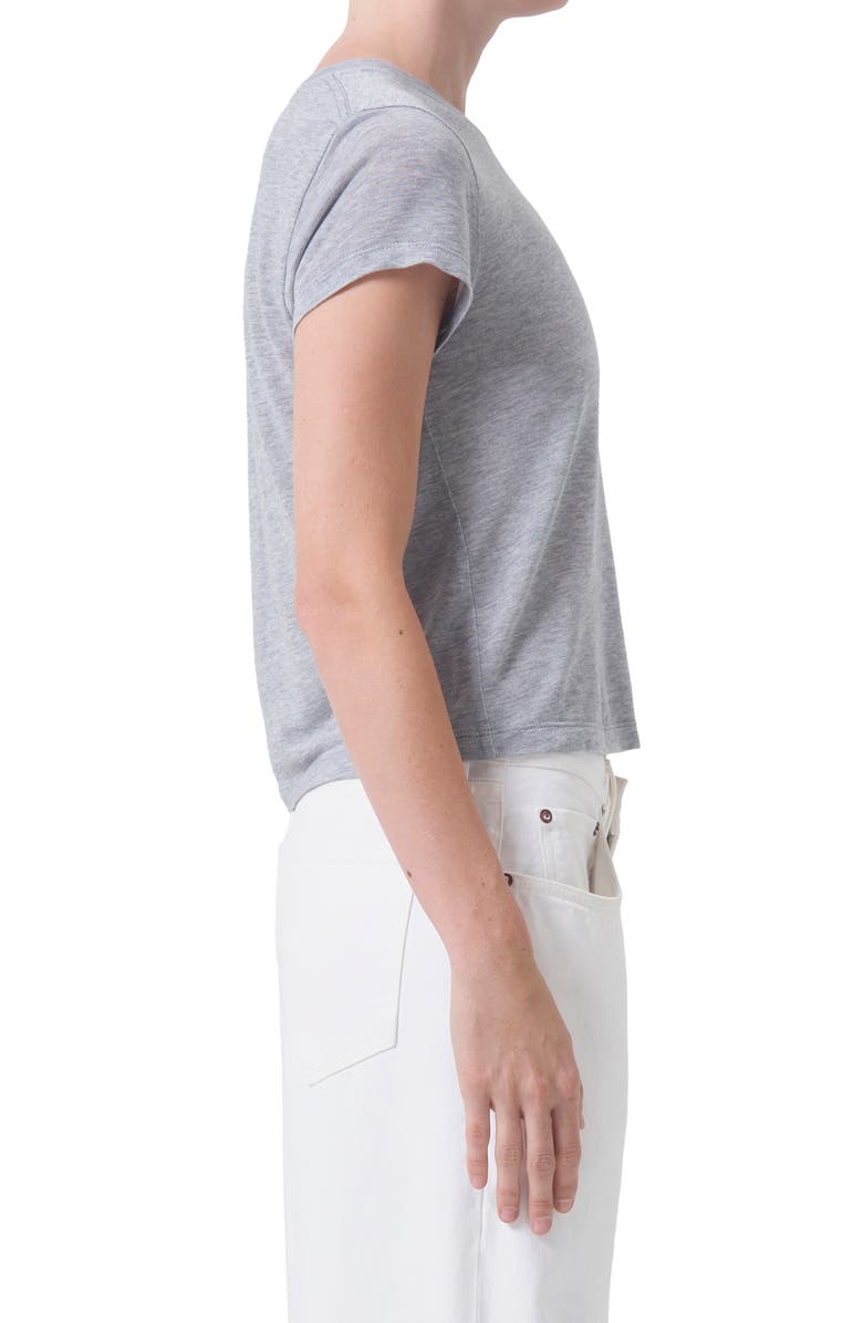 AGOLDE Adine Shrunken T-Shirt, Alternate, color, 